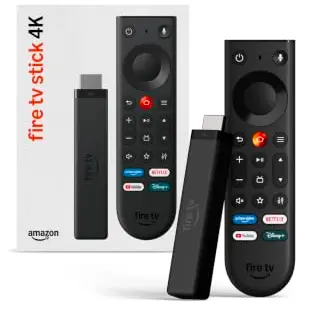Amazon Fire TV Stick 4K, 4K-Streaming, neue Fire TV-Fernbedienung, alle Apps, Free- & Live-TV, Alexa+
