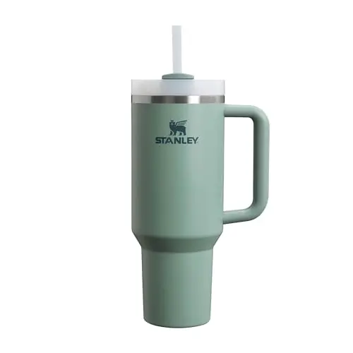 Stanley Quencher H2.0 Flowstate Trinkflasche 1.2L mit Strohhalm - 11 Stunden kühl, 48 Stunden eisgekühlt - Spülmaschinenfest