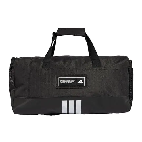 adidas Unisex 4ATHLTS Duffel Bag, Small, Black/White