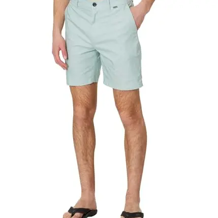 Hurley Herren H2O-Dri Vapor 19" Chino Shorts in Artillery, Größe 44