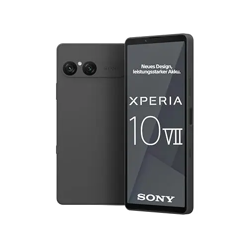Sony Xperia 10 VII - 6,1" OLED mit 120 Hz, 5.000 mAh Akku, Dual SIM, Charcoal Black