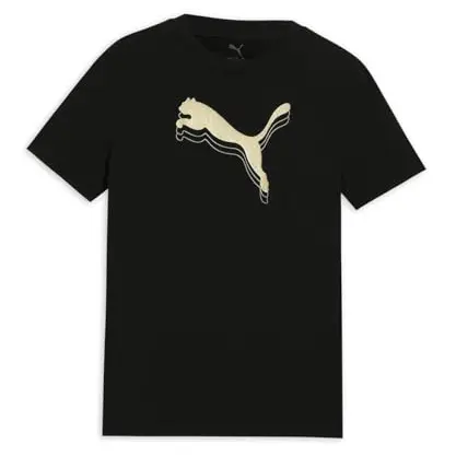 PUMA Mädchen Metallic T-Shirt, 1er Pack