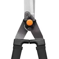 Fiskars Heckenschere mit SoftGrip-Griffen, 55 cm, Mattschwarz
