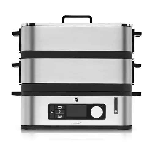 WMF Küchenminis Mini Dampfgarer elektrisch 4,3l mit Memory-Funktion und Warmhaltefunktion