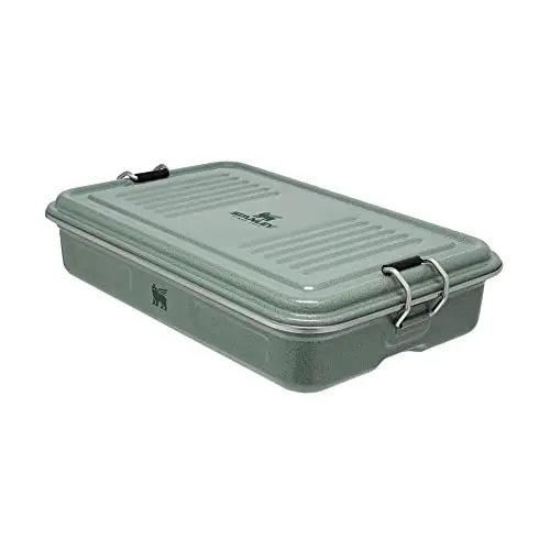 Stanley Classic Lunchbox 1.2L - Spülmaschinenfest, Stapelbar, BPA-Frei, Hammerschlaggrün