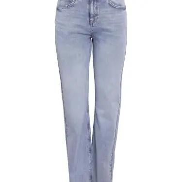 Noisy May NMMONICA HW Straight Jean Frauen Jeans blau W29L34