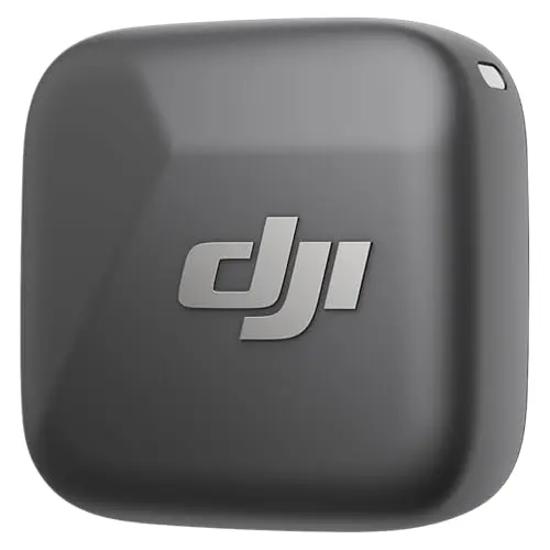 DJI Mic Mini Mikrofon (Infinity Schwarz) – Ultraleichtes Wireless Mikrofon für Handy und Kamera, ideal für Vlogs und YouTube
