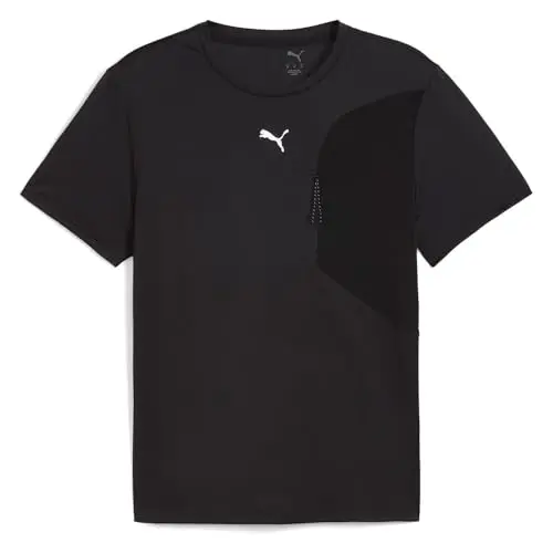 PUMA Unisex M Flex Pocket Tee - 1er Pack