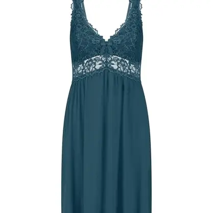 Hunkemöller Slipdress Nora Lace - Legion Blue - XS