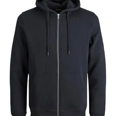 Jjebradley Sweat Zip Hoodie - Plus Size