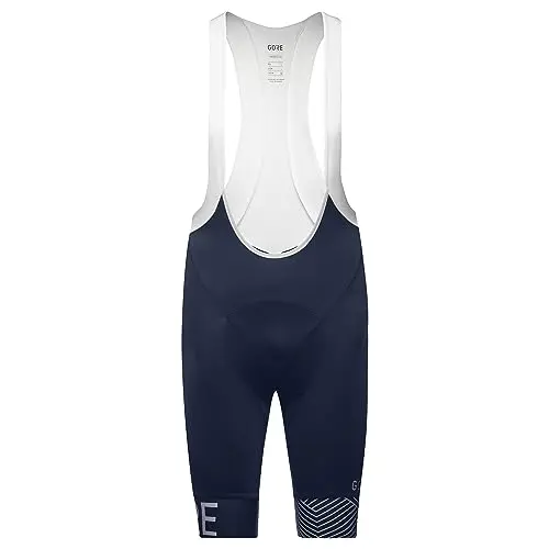 GORE WEAR Herren C5 Opti Trägerhose, kurz, Orbit Blue/White, Größe XL