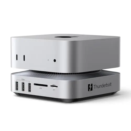 UGREEN Thunderbolt 5 Mac mini Dock 10-in-1, 8TB SSD, 8K/6K@60Hz, SD/TF 4.0, Kühlsystem