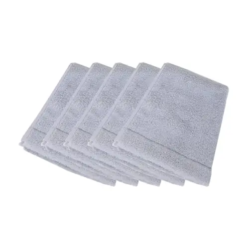 Jovant Autopflege Handtuchset, Baumwolle, 5 Premium Reinigungstücher (13.4 x 13.4 in)