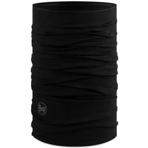 Buff Merino-Schlauchschal Lightweight für Erwachsene, Noir