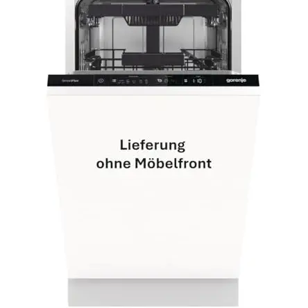 Gorenje GV561C10 Vollintegrierbarer Geschirrspüler 45 cm mit 5 Programmen und 10 Maßgedecken