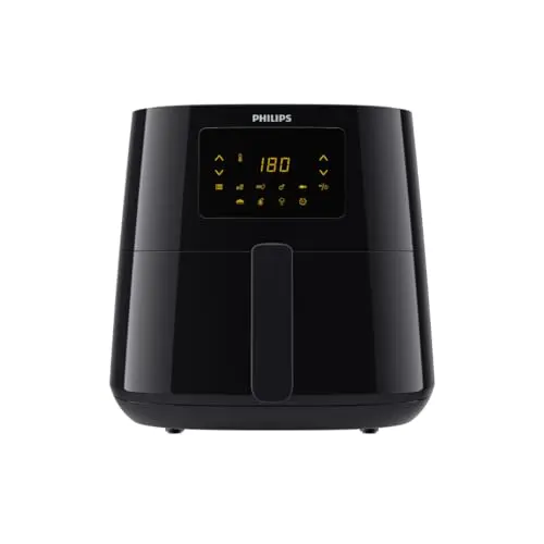 Philips Essential Airfryer XL 6.2L - Fritteuse ohne Öl, Touchscreen, NutriU App, Schwarz