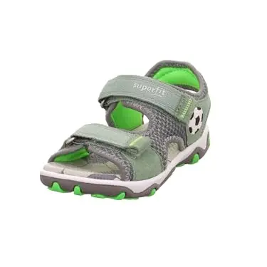 Superfit MIKE 3.0 Kinder Sneaker in Hellgrün/Hellgrau