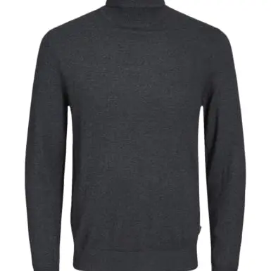 Jack & Jones Rollkragenpullover für Herren, Dunkelgrau, Größe L