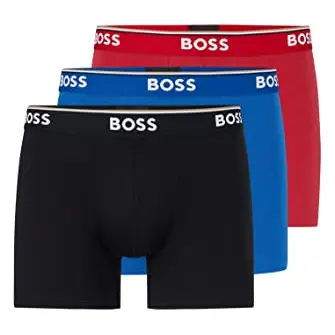 BOSS Herren Boxershorts 3er Pack, New Miscellaneous, Größe L EU
