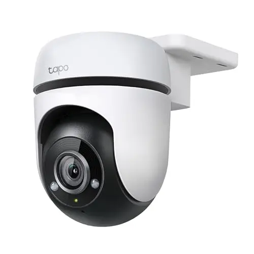 TP-Link Tapo C500 WLAN Überwachungskamera Außen, 360° Sicht, 1080p, Nachtsicht bis 30 m, Zwei-Wege-Audio, Alexa & Google kompatibel