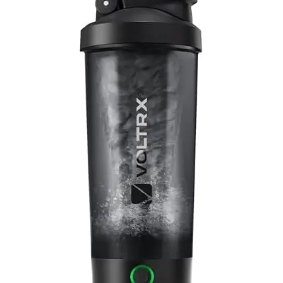 VOLTRX Protein Shaker Flasche, Wiederaufladbarer Elektrischer Mixer, BPA-frei, 24oz