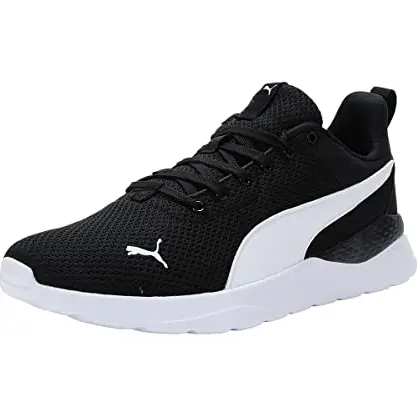 PUMA Unisex Anzarun Lite Niedrig, Puma Black-Puma White, 39 EU