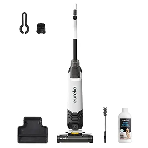 EUREKA NEW300 Nass- und Trockensauger, All-in-One Staubsauger Mop mit Doppeltank, leistungsstarker Waschsauger für Haustiere