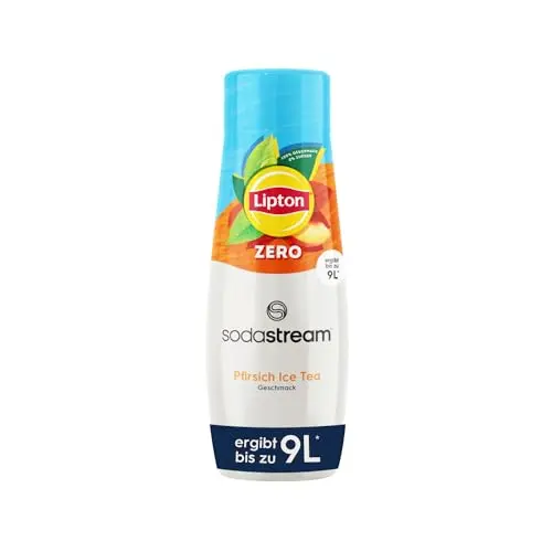 SodaStream Lipton Ice Tea Pfirsich Zero - 440 ml für 9 Liter frisch zubereitet