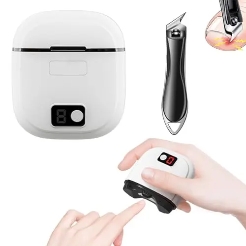 Elektrischer Nagelknipser 2-in-1 Set für perfekte Nagelpflege