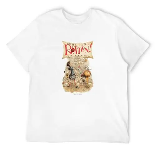 Something Rotten Musical Art Basic Diary T-Shirt Unisex White Kids & Adults
