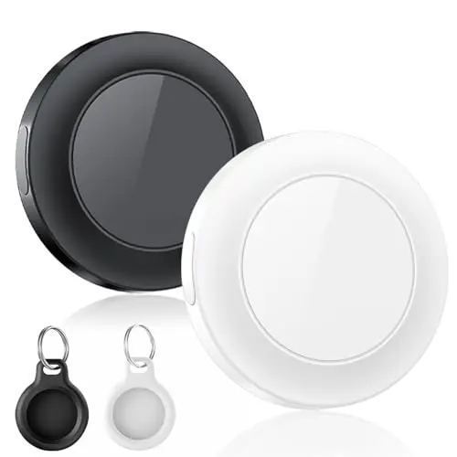 Air Tracker Tag-2 Piece Koffer Tracker, wasserdicht, kompatibel mit Apple Wo ist APP, für Schlüssel, Gepäck, Brieftasche, Koffer