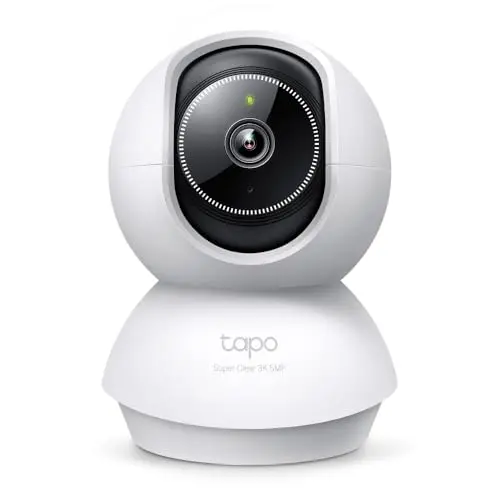 Tapo C230 5MP Innenüberwachungskamera, WLAN, Nachtsicht, Bewegungserkennung, Zwei-Wege-Audio, kompatibel mit Alexa und Google Assistant