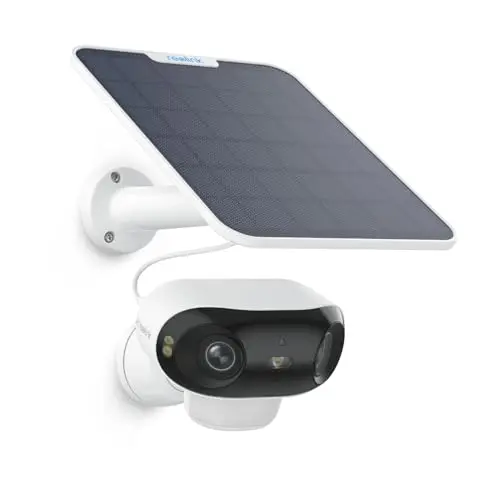 Reolink Argus 4 Pro 4K Solar Überwachungskamera mit Nachtsicht und 180° Weitwinkel