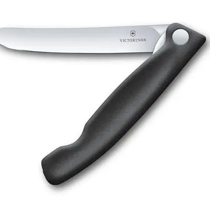 Victorinox Swiss Classic Tomaten- und Tafelmesser, 11 cm, rostfrei, schwarz