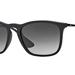Ray-Ban Chris RB4187 Herren Sonnenbrille - Rubber Black
