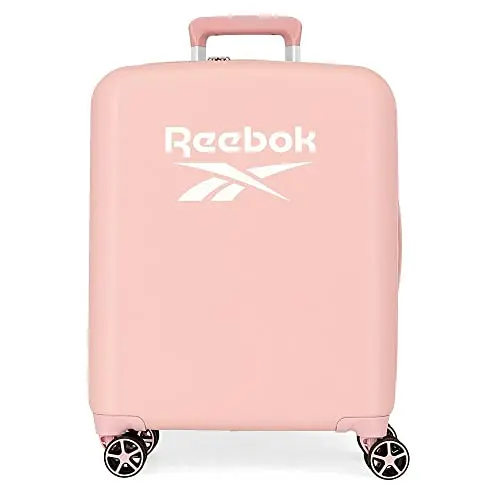 Reebok Roxbury Kabinenkoffer Pink 40x55x20 cm, 38,4 L, 2 kg, 4 Doppelrollen, TSA-Schloss, Handgepäck
