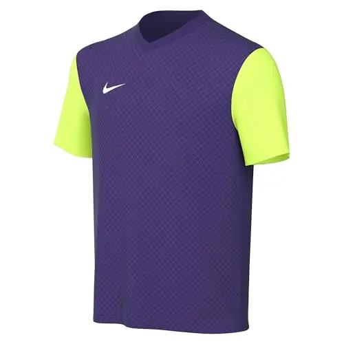 NIKE Dri-Fit Tiempo Premier 2 Kurzarm Fußballtrikot für Kinder in Court Purple/Volt/White