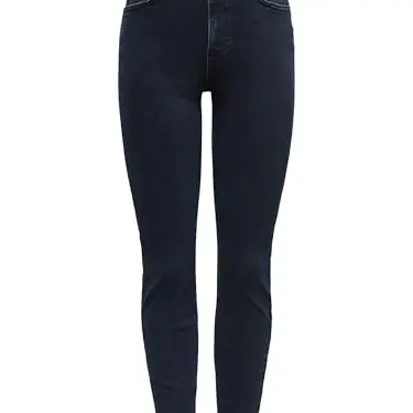 Damen Skinny Ankle Jeans JdYfina Mw in Blau Schwarz, Größe S/32