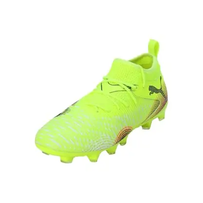 Puma Future 8 Match JR Fußballschuh, Unisex, Gelb Schwarz
