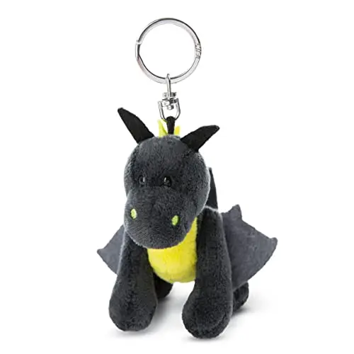 NICI Schlüsselanhänger Drache Dragor 9cm schwarz-gelb