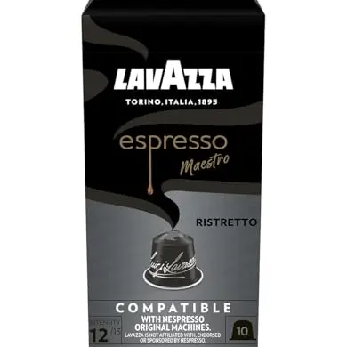 Lavazza Espresso Ristretto, 10 Kapseln, Nespresso kompatibel