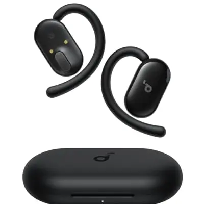 soundcore V20i von Anker Open-Ear Kopfhörer, bequem, fester Halt, starker Bass, 36h Akku, Bluetooth 5.4, IP55, Multipoint