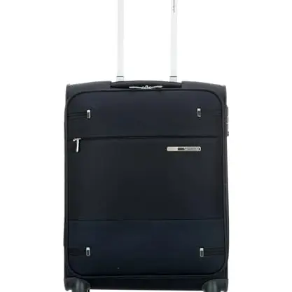 Samsonite Base Boost Handgepäck Koffer 55x40x20 cm, 2 Rollen, Weichgepäck, für Ryanair & EasyJet, leicht, 41 L, blau