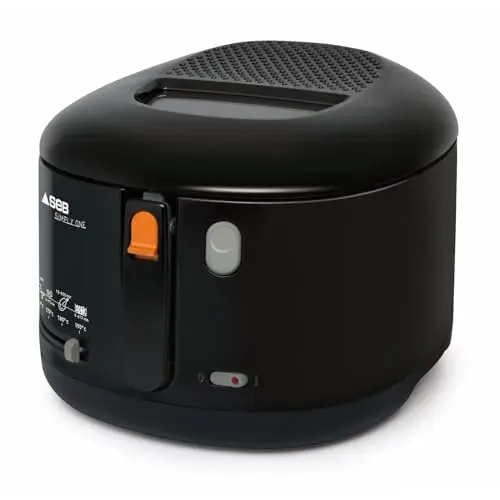 Tefal Simply One Elektrische Fritteuse, XL für bis zu 1,2 kg Pommes, schwarz, FF1608