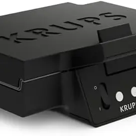 KRUPS FDK461 Sandwichmaker – Dreiecks-Sandwiches, Keramik-Antihaftplatten, 850W, platzsparend, schwarz