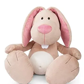 NICI My Bunny Kuscheltier 70 cm – XXL Plüschtier Hase für Kinder – Gemütliches Schmusetier, BEIGE/PINK