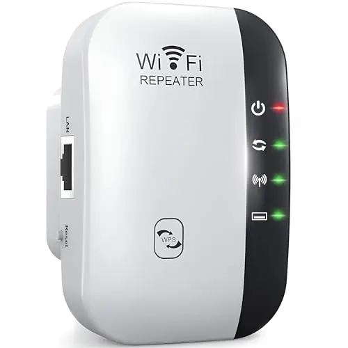Retoo WiFi Repeater 2,4 GHz, 300 Mbit/s, WPS, Access Point, LAN Port