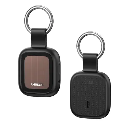 UGREEN FineTrack Pro Solar Finder: Wasserdichter Bluetooth-Schlüsselfinder für Schlüssel, Koffer, Auto & Reisen