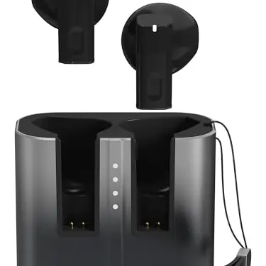 ZYKCEM BT12 Kabellose In-Ear Bluetooth Kopfhörer mit 24 Stunden Spielzeit und LED-Anzeige für Samsung, Android, iPhone