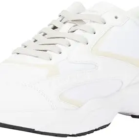 Calvin Klein Herren Sneaker Retro Tennis Low in Weiß, Größe 44
